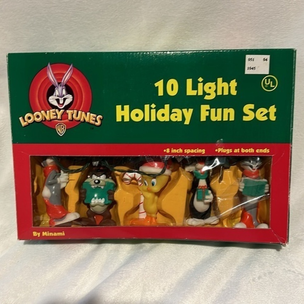 Vintage Looney tunes holiday light fun set